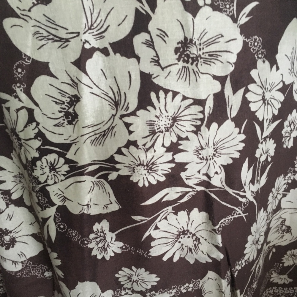 Vintage style picnic wraparound lucky brand skirt